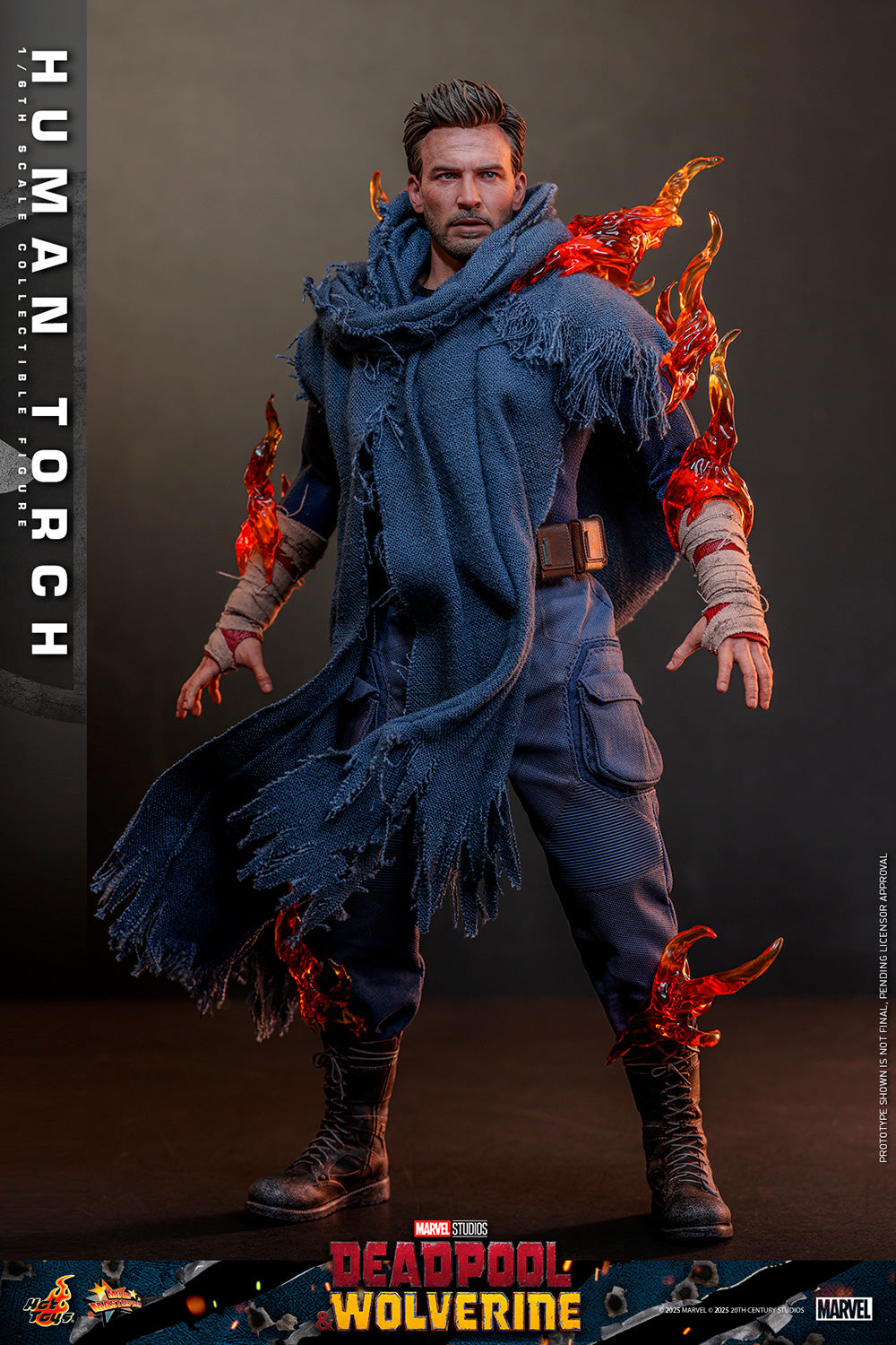 Deadpool & Wolverine MMS789 Human Torch 1/6th Scale Collectible Figure