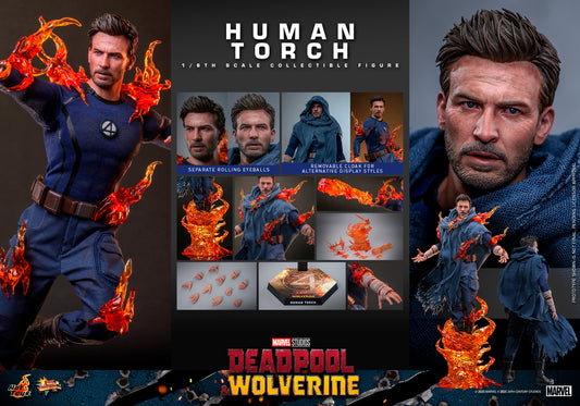 Deadpool & Wolverine MMS789 Human Torch 1/6th Scale Collectible Figure