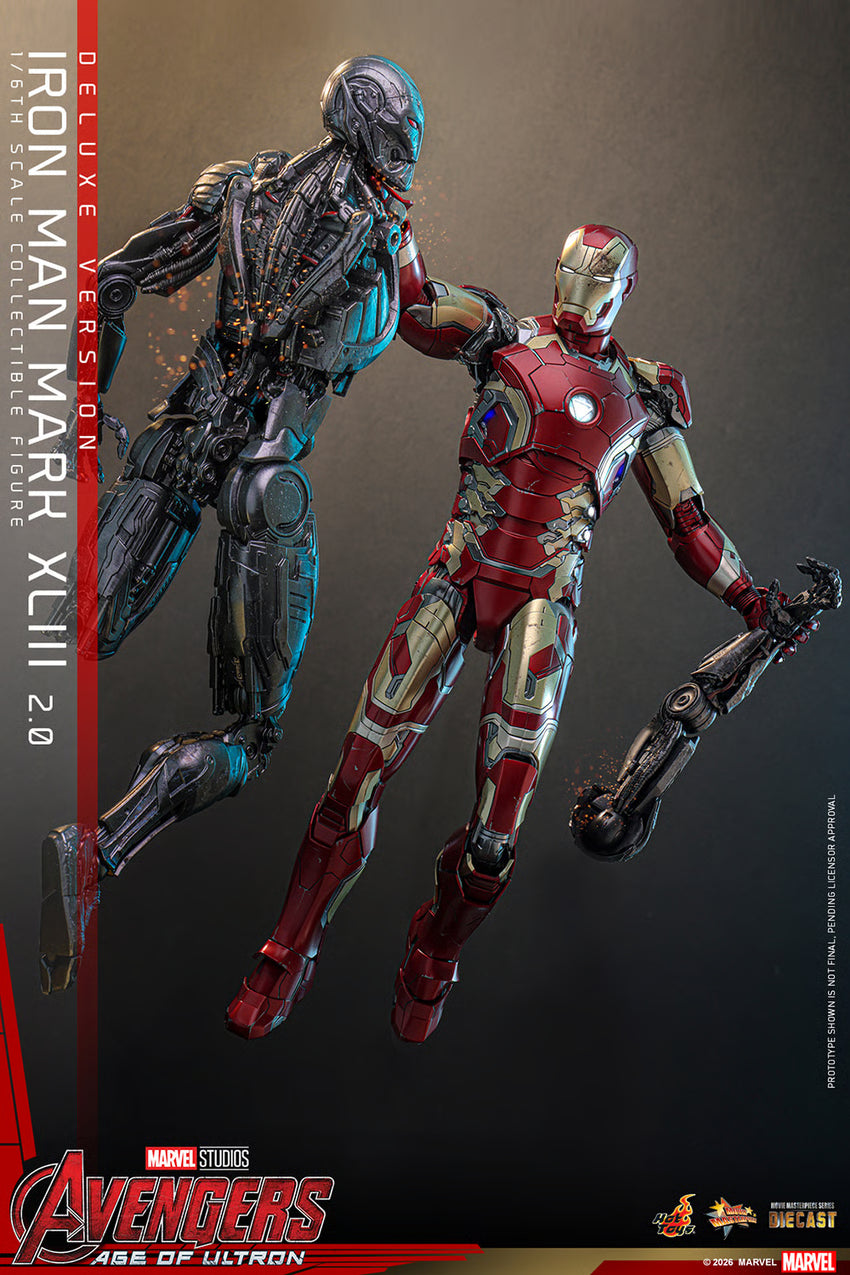 Pre-Order - Marvel MMS866D81 IRON MAN MARK XLIII Deluxe (2.0) 1/6th Scale Collectible Figure