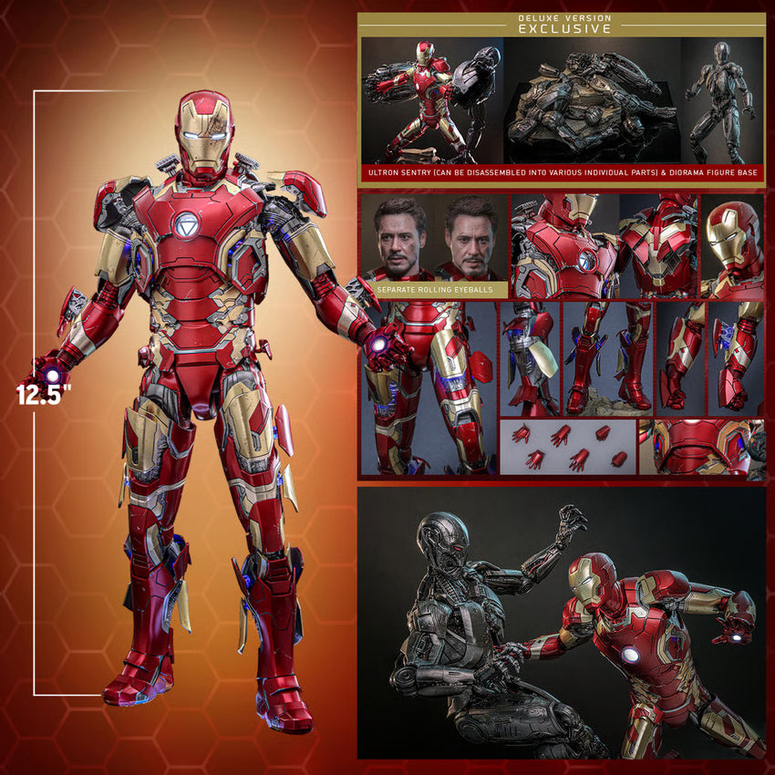 Pre-Order - Marvel MMS866D81 IRON MAN MARK XLIII Deluxe (2.0) 1/6th Scale Collectible Figure