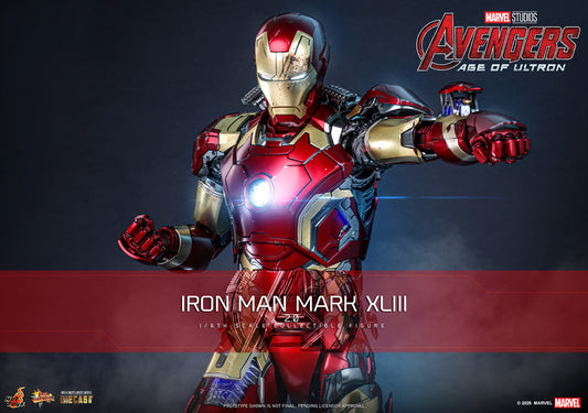 Pre-Order - Marvel MMS865D80 IRON MAN MARK XLIII (2.0) 1/6th Scale Collectible Figure
