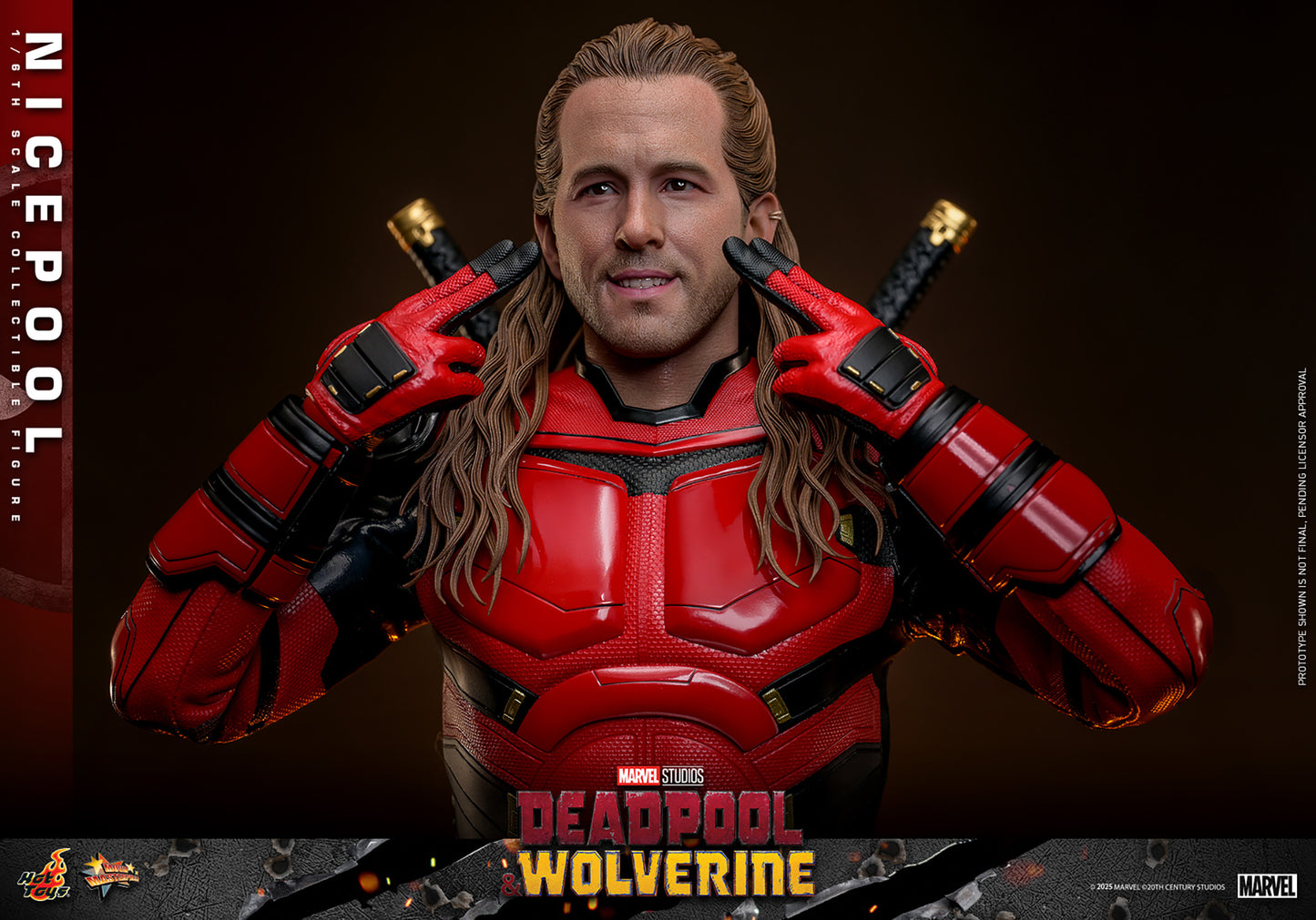 Deadpool & Wolverine MMS788 Nicepool 1/6th Scale Collectible Figure