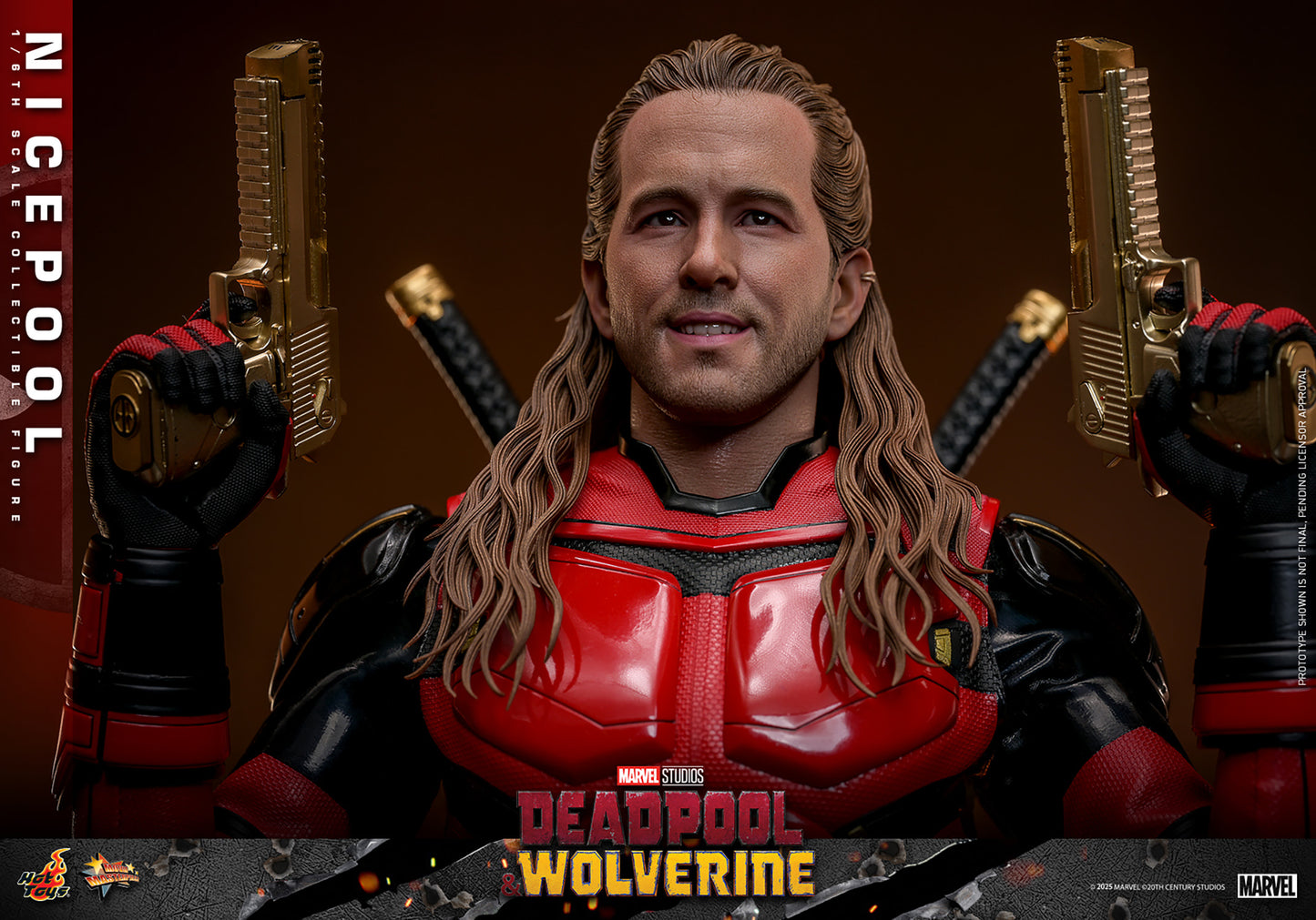 Deadpool & Wolverine MMS788 Nicepool 1/6th Scale Collectible Figure