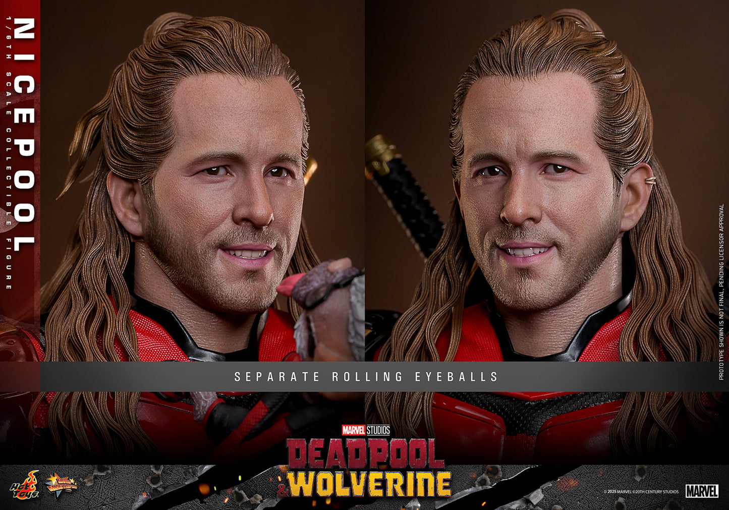 Deadpool & Wolverine MMS788 Nicepool 1/6th Scale Collectible Figure