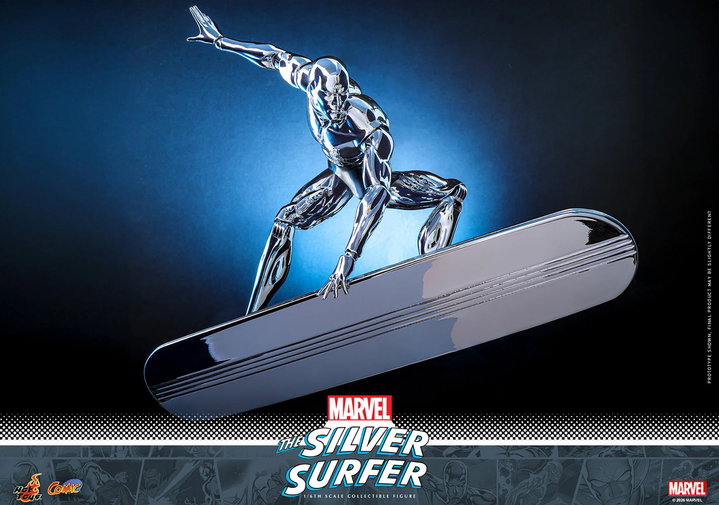 Pre-Order - Marvel Comics CMS033 Silver Surfer 1/6th Scale Collectible Figure