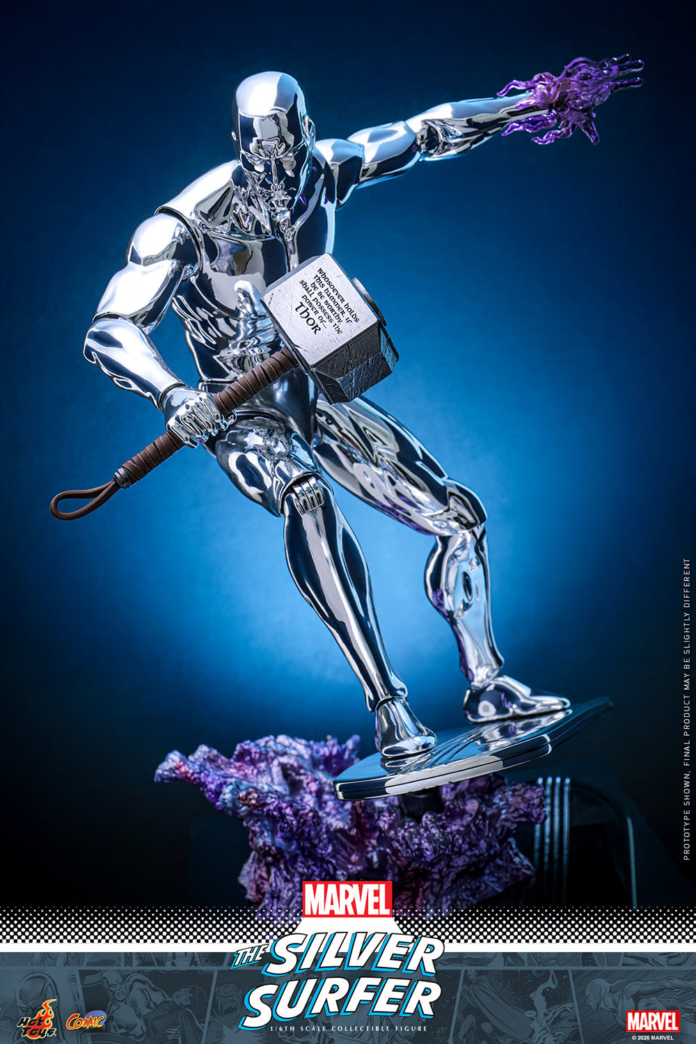 Pre-Order - Marvel Comics CMS033 Silver Surfer 1/6th Scale Collectible Figure