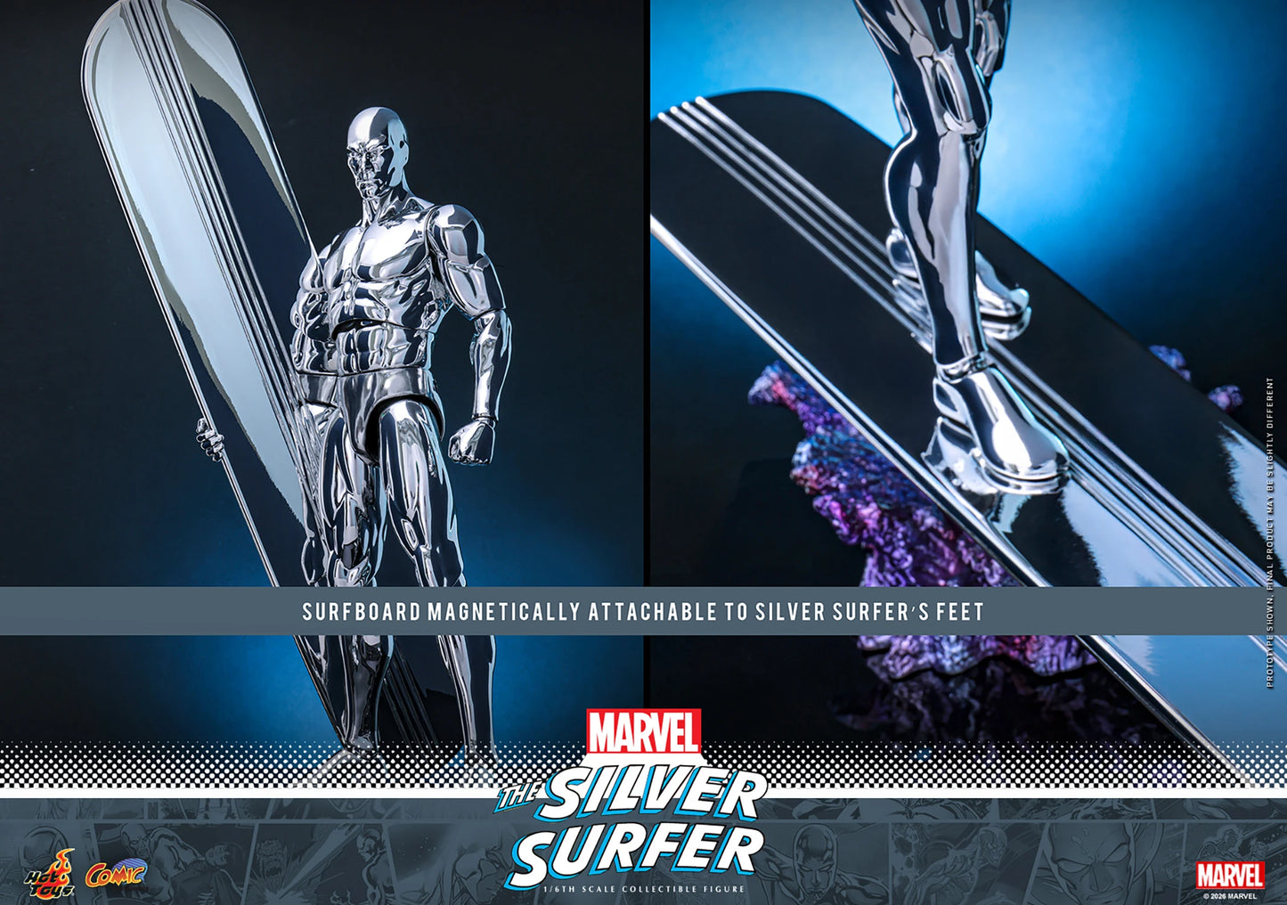 Pre-Order - Marvel Comics CMS033 Silver Surfer 1/6th Scale Collectible Figure