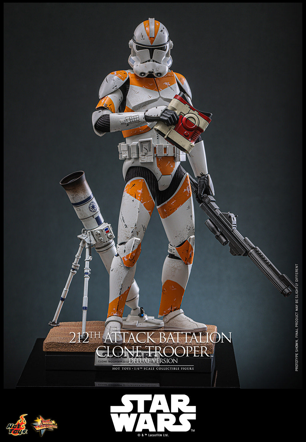 Pre-Order: Star Wars: Revenge of the Sith MMS852 212th Attack Battalion Clone Trooper Deluxe Ver. 1/6th Scale Collectible Figure