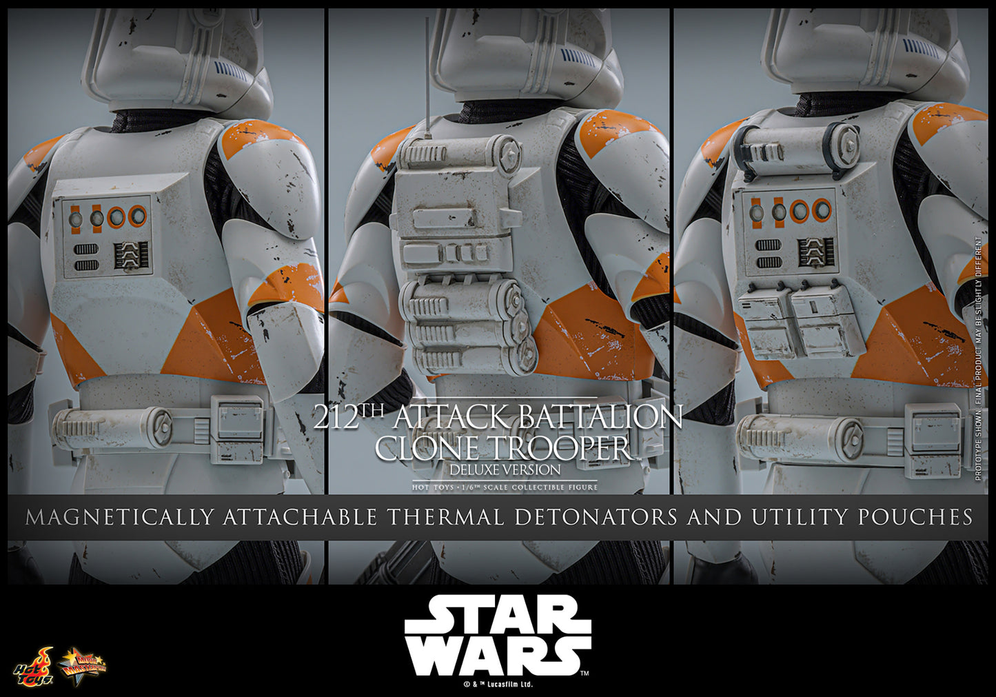 Pre-Order: Star Wars: Revenge of the Sith MMS852 212th Attack Battalion Clone Trooper Deluxe Ver. 1/6th Scale Collectible Figure