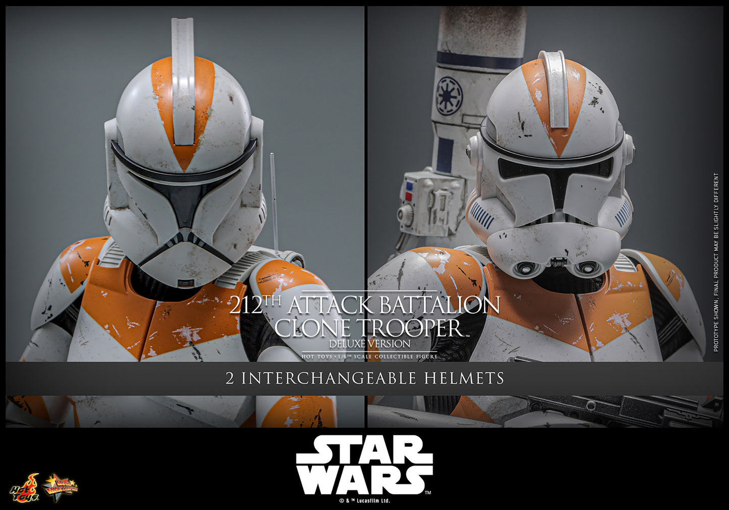 Pre-Order: Star Wars: Revenge of the Sith MMS852 212th Attack Battalion Clone Trooper Deluxe Ver. 1/6th Scale Collectible Figure