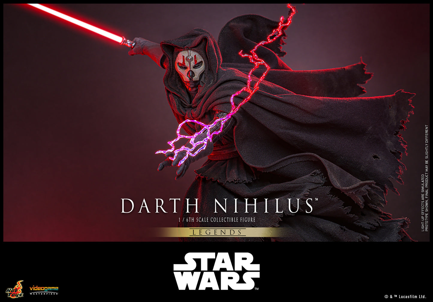 Pre-Order -  Star Wars: Knights of the Old Republic VGM72 Darth Nihilus 1/6th Scale Collectible Figure