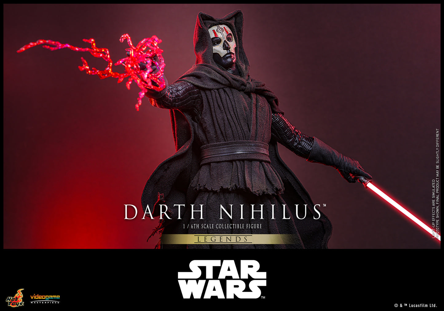 Pre-Order -  Star Wars: Knights of the Old Republic VGM72 Darth Nihilus 1/6th Scale Collectible Figure