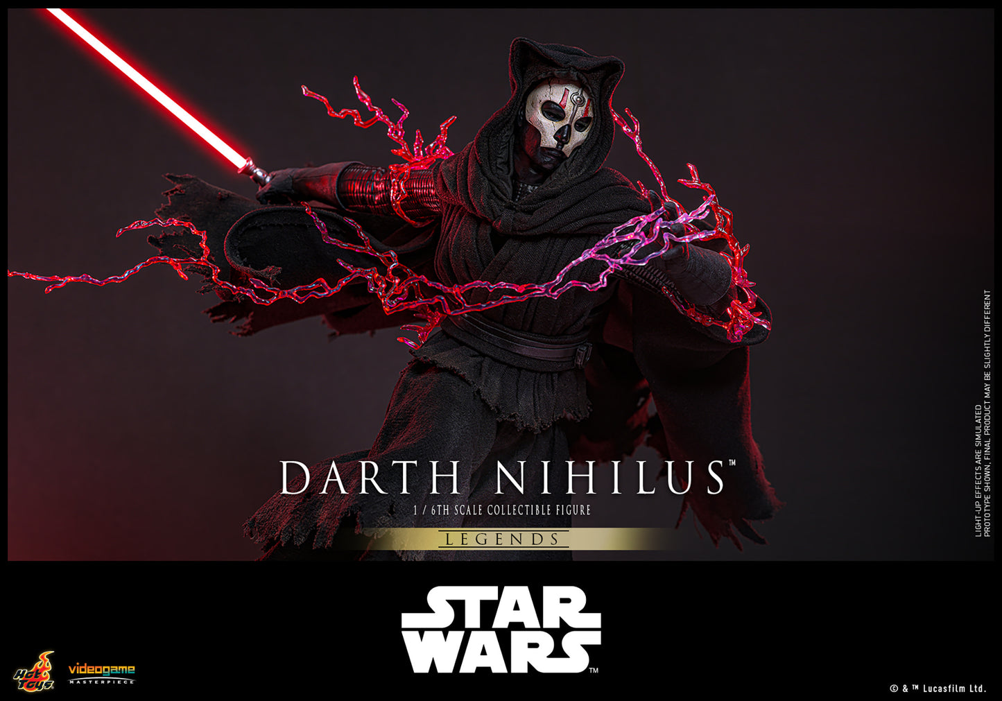 Pre-Order -  Star Wars: Knights of the Old Republic VGM72 Darth Nihilus 1/6th Scale Collectible Figure