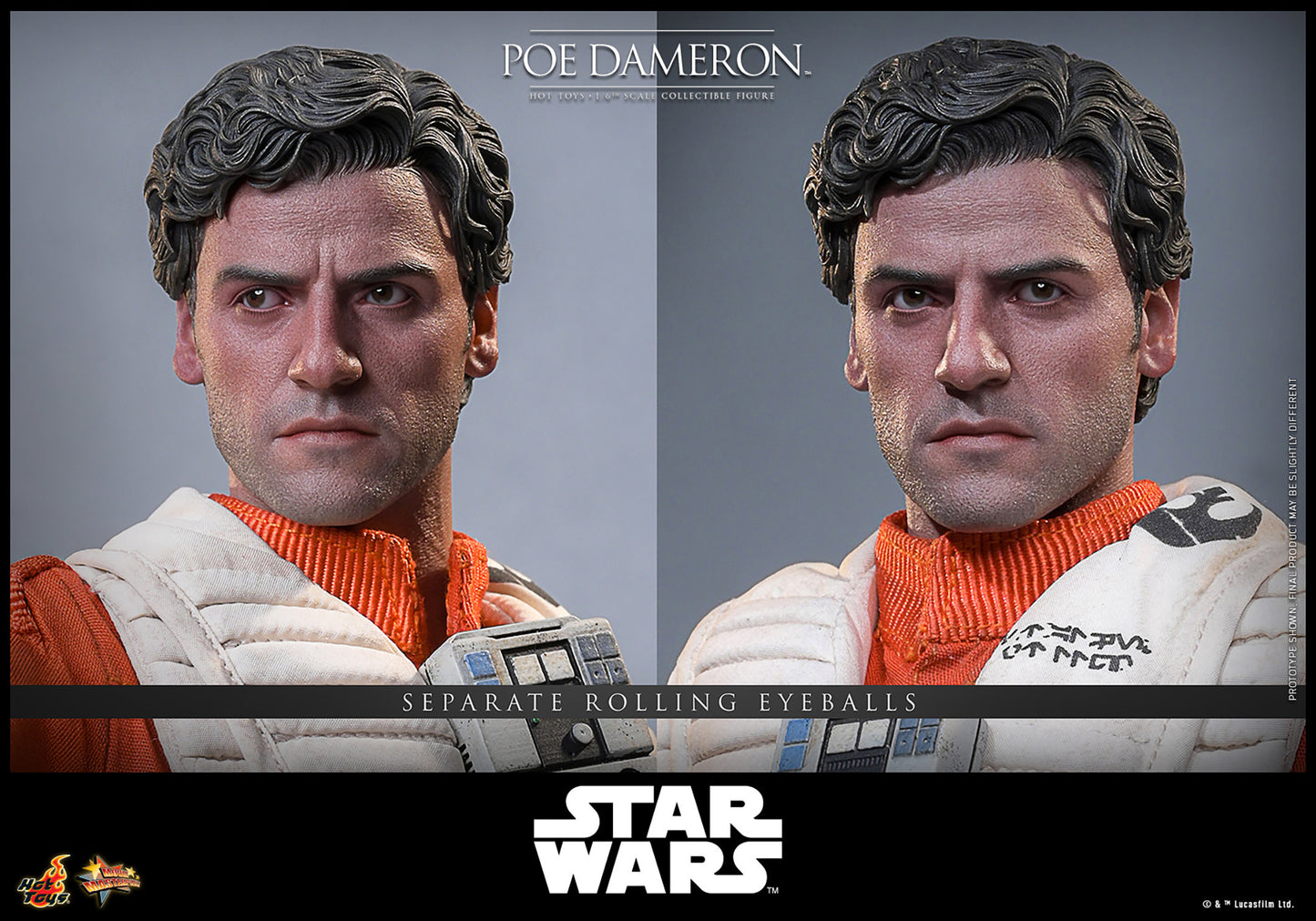 Pre-Order -  Star Wars: The Force Awakens MMS806 Poe Dameron 1/6th Scale Collectible Figure