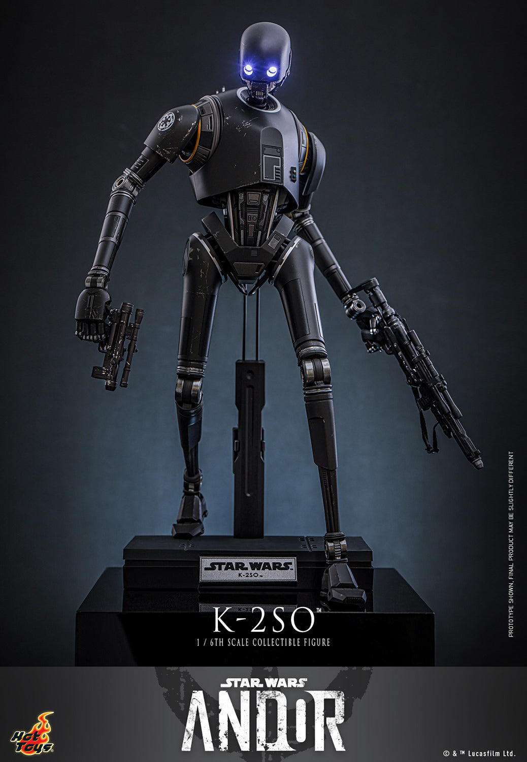Pre-Order - Star Wars: Andor TMS156 K-2SO 1/6th Scale Collectible Figure
