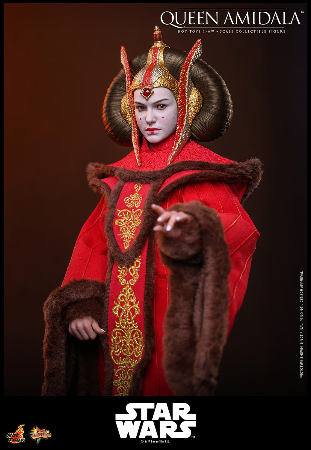 Pre-Order: Star Wars: The Phantom Menace MMS883 Queen Amidala 1/6th Scale Collectible Figure