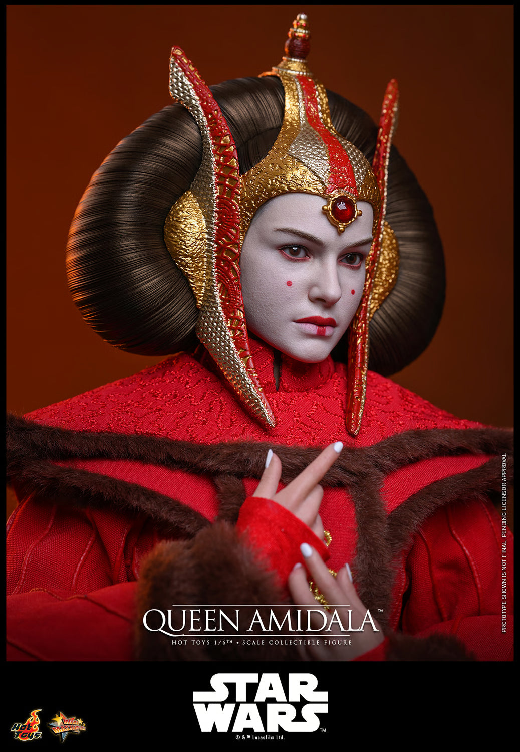 Pre-Order: Star Wars: The Phantom Menace MMS883 Queen Amidala 1/6th Scale Collectible Figure