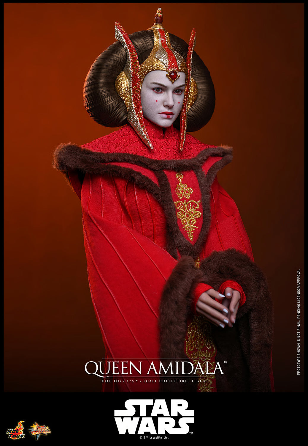 Pre-Order: Star Wars: The Phantom Menace MMS883 Queen Amidala 1/6th Scale Collectible Figure