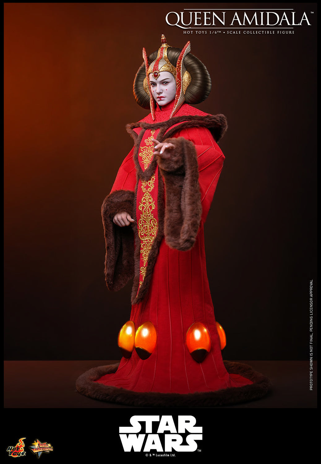 Pre-Order: Star Wars: The Phantom Menace MMS883 Queen Amidala 1/6th Scale Collectible Figure