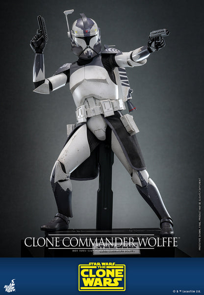 Star Wars: The Clone Wars TMS141 Clone Commander Wolffe 1/6th Scale Collectible Figure