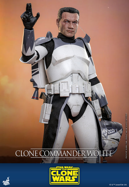 Star Wars: The Clone Wars TMS141 Clone Commander Wolffe 1/6th Scale Collectible Figure