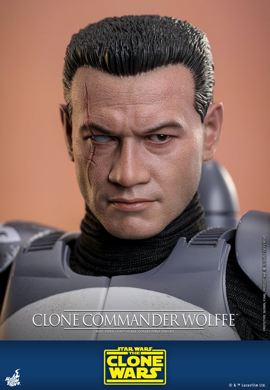 Star Wars: The Clone Wars TMS141 Clone Commander Wolffe 1/6th Scale Collectible Figure