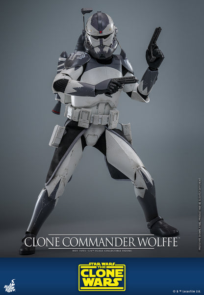Star Wars: The Clone Wars TMS141 Clone Commander Wolffe 1/6th Scale Collectible Figure