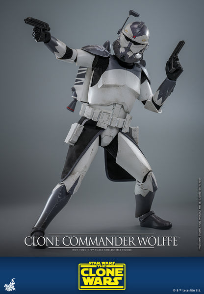 Star Wars: The Clone Wars TMS141 Clone Commander Wolffe 1/6th Scale Collectible Figure