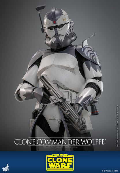 Star Wars: The Clone Wars TMS141 Clone Commander Wolffe 1/6th Scale Collectible Figure