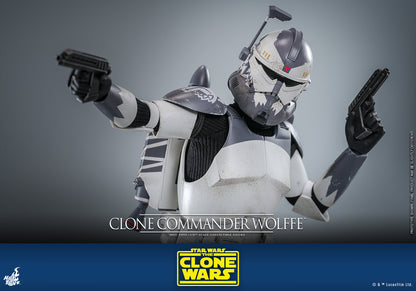Star Wars: The Clone Wars TMS141 Clone Commander Wolffe 1/6th Scale Collectible Figure