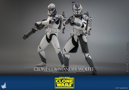 Star Wars: The Clone Wars TMS141 Clone Commander Wolffe 1/6th Scale Collectible Figure
