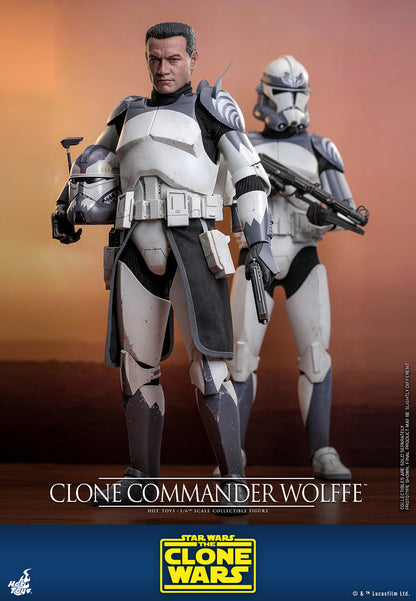 Star Wars: The Clone Wars TMS141 Clone Commander Wolffe 1/6th Scale Collectible Figure