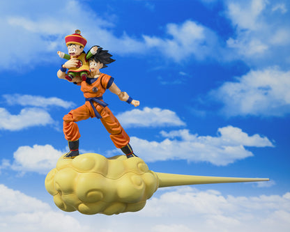 Dragon Ball S.H.Figuarts Son Goku & Son Gohan -childhood- and Kintoun Flying Nimbus (Japan Version) w/shipper box