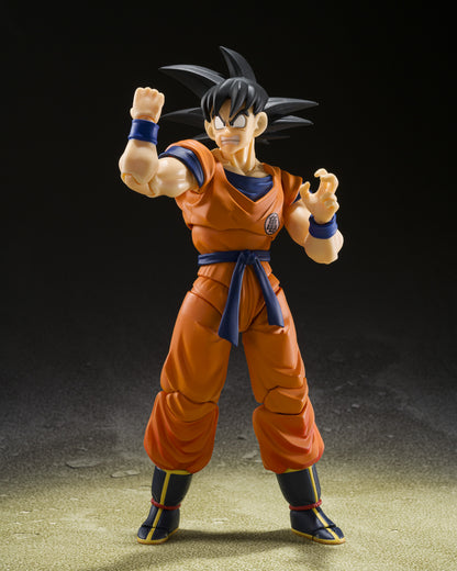 Dragon Ball S.H.Figuarts Son Goku & Son Gohan -childhood- and Kintoun Flying Nimbus (Japan Version) w/shipper box