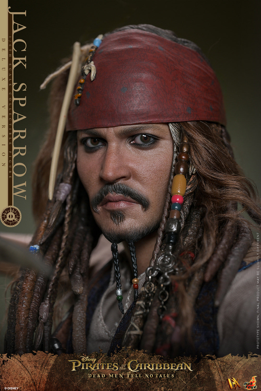 Pirates of the Caribbean: Dead Men Tell No Tales DX38 Captain Jack Sparrow (Deluxe Ver.) 1/6th Scale Collectible Figure