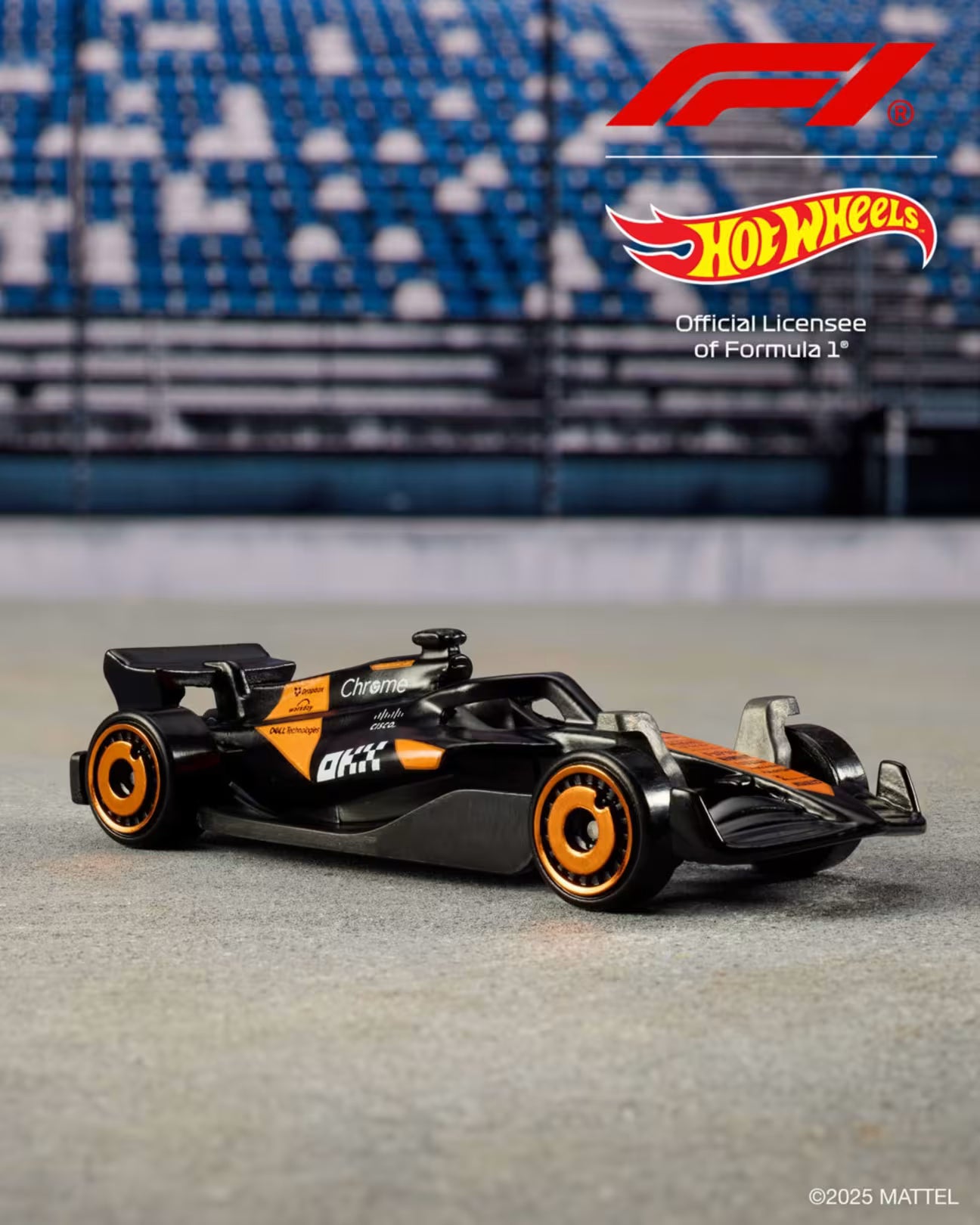 Hot Wheels 5-Pack Race Team, Set Of 5 Formula 1-Themed 1:64 Scale Die-Cast Toy Cars