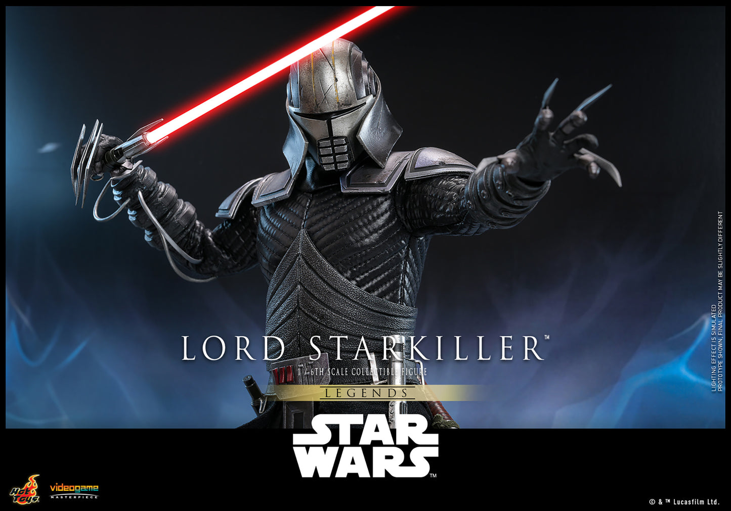 Star Wars: The Force Unleashed VGM63 Lord Starkiller 1/6th Scale Collectible Figure