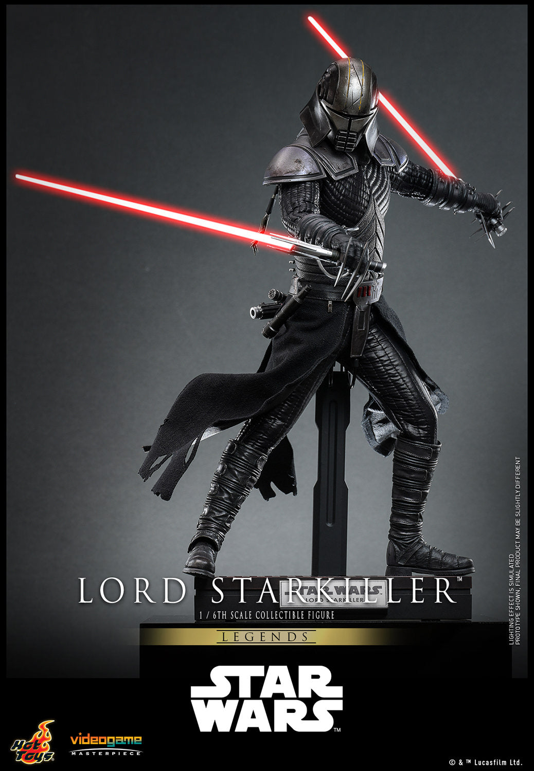 Star Wars: The Force Unleashed VGM63 Lord Starkiller 1/6th Scale Collectible Figure