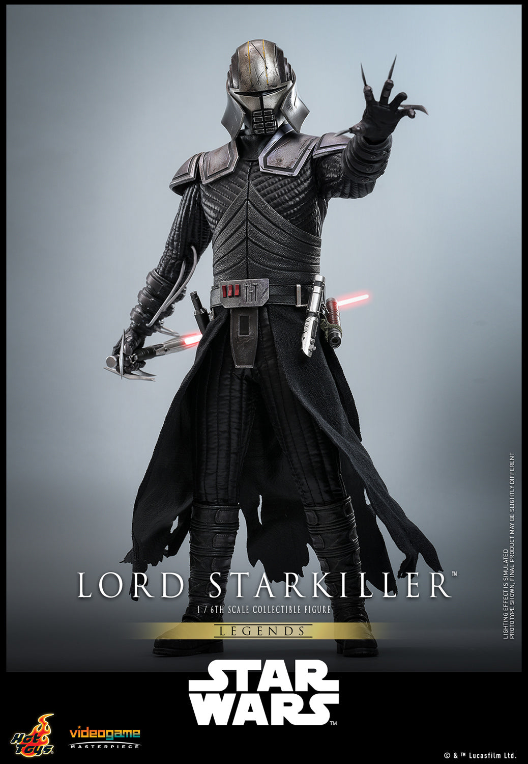 Star Wars: The Force Unleashed VGM63 Lord Starkiller 1/6th Scale Collectible Figure