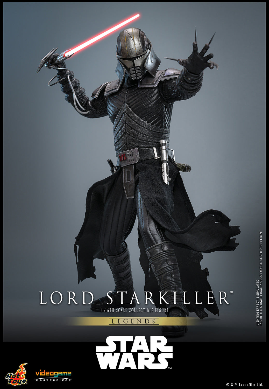 Star Wars: The Force Unleashed VGM63 Lord Starkiller 1/6th Scale Collectible Figure