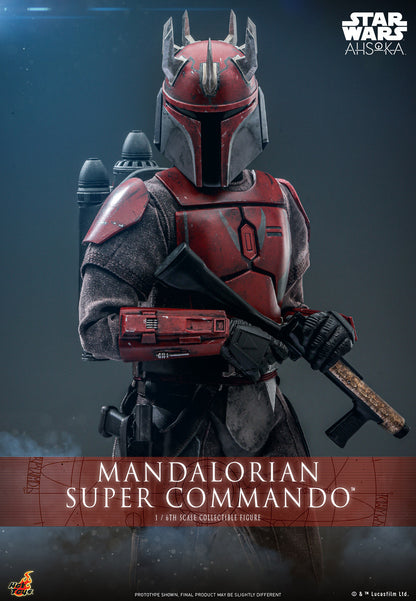 Star Wars: Ahsoka TMS127 Mandalorian Super Commando 1/6th Scale Collectible Figure