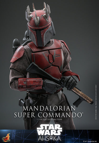 Star Wars: Ahsoka TMS127 Mandalorian Super Commando 1/6th Scale Collectible Figure