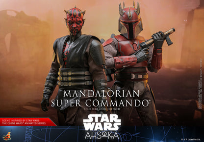 Star Wars: Ahsoka TMS127 Mandalorian Super Commando 1/6th Scale Collectible Figure