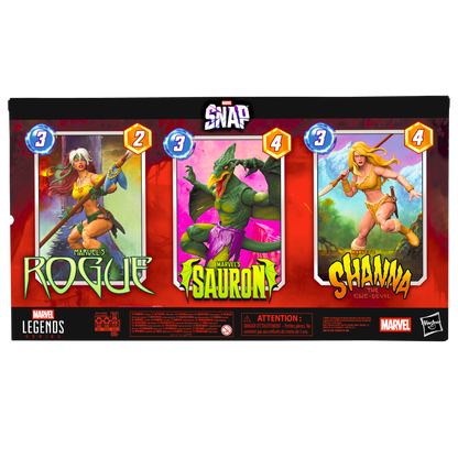Marvel's Legends Series Gameverse Savage Land 3-pack - SDCC 2025 Exclusive