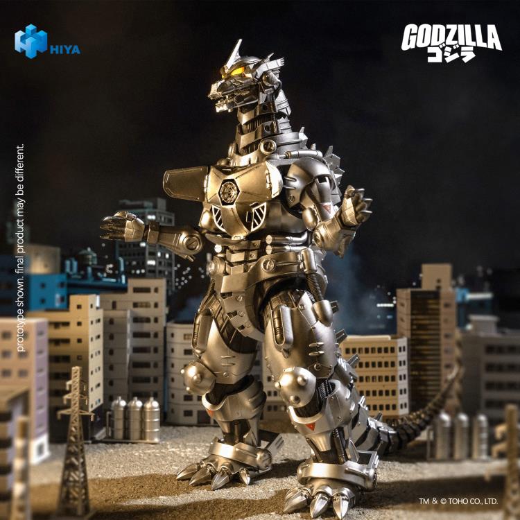 PRE-ORDER - HIYA Godzilla Against Mechagodzilla (2002) Mechagodzilla MFS-3 Kiryu Action Figure