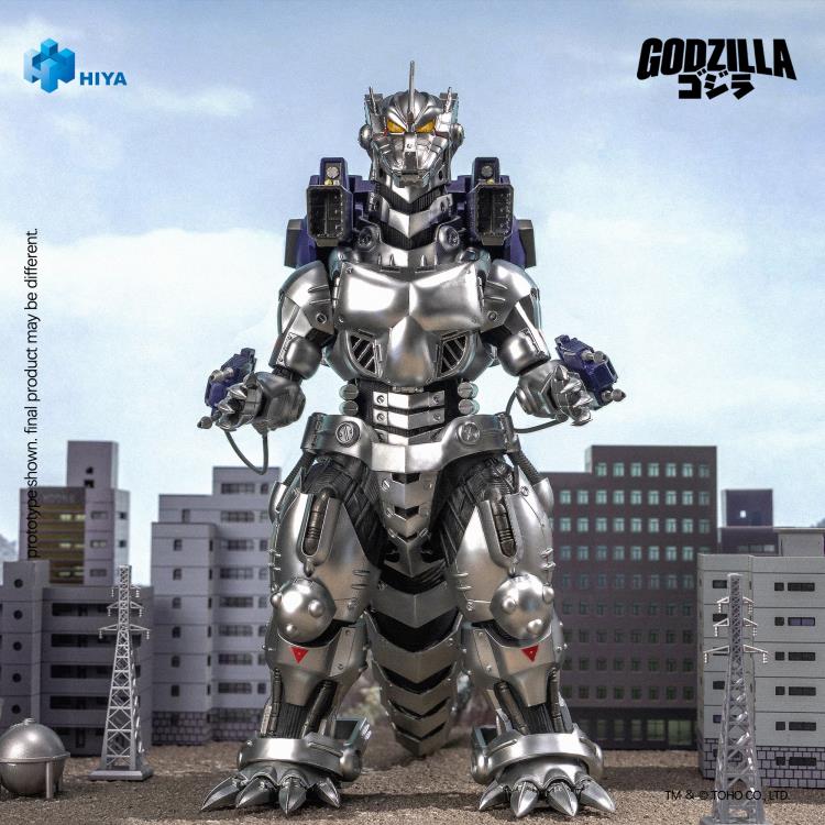PRE-ORDER - HIYA Godzilla Against Mechagodzilla (2002) Mechagodzilla MFS-3 Kiryu Action Figure
