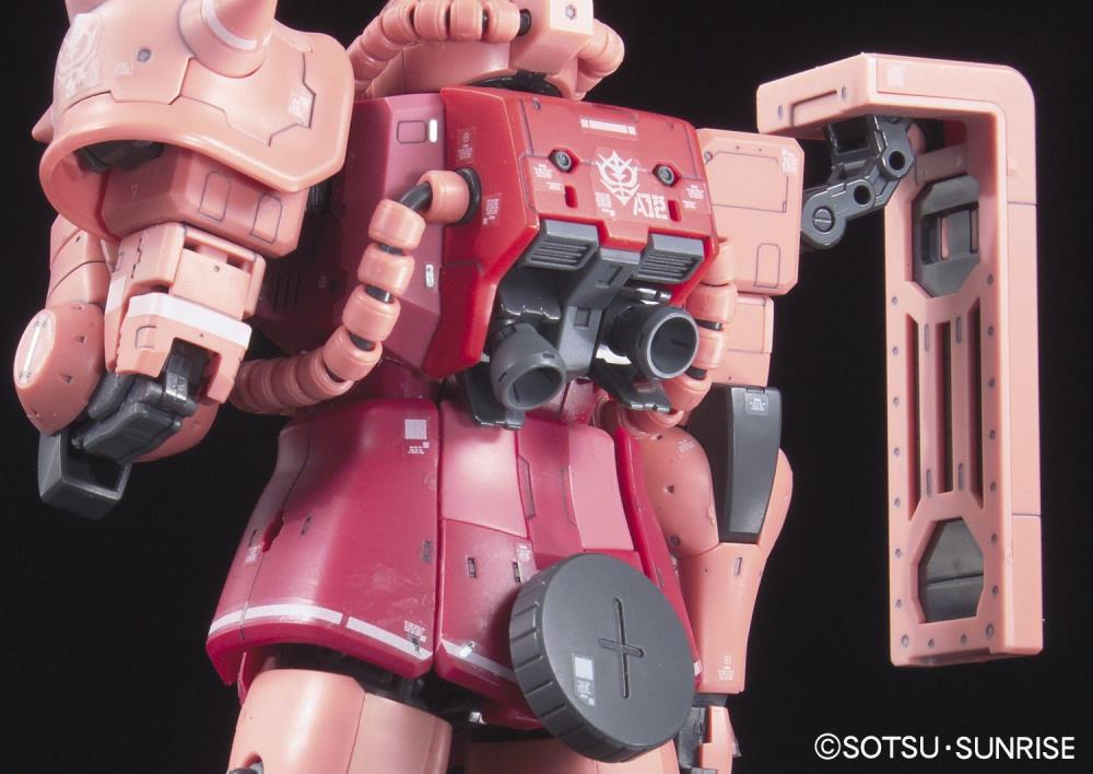 Mobile Suit Gundam RG MS-06S Char's Zaku II 1/144 Scale Model Kit #02