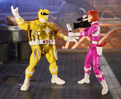 Power Rangers X Teenage Mutant Ninja Turtles Lightning Collection Morphed April O'Neil & Morphed Michelangelo