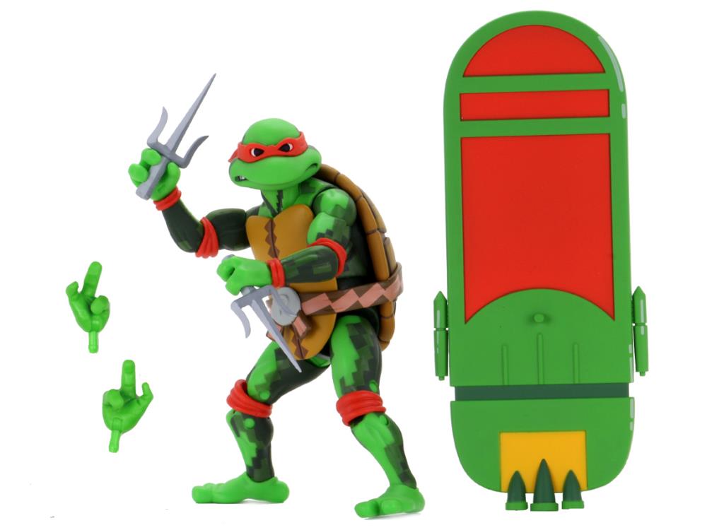 NECA Teenage Mutant Ninja Turtles: Turtles in Time Raphael Action Figure