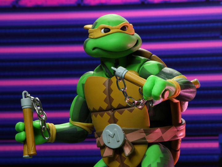 NECA Teenage Mutant Ninja Turtles: Turtles in Time Michelangelo Action Figure